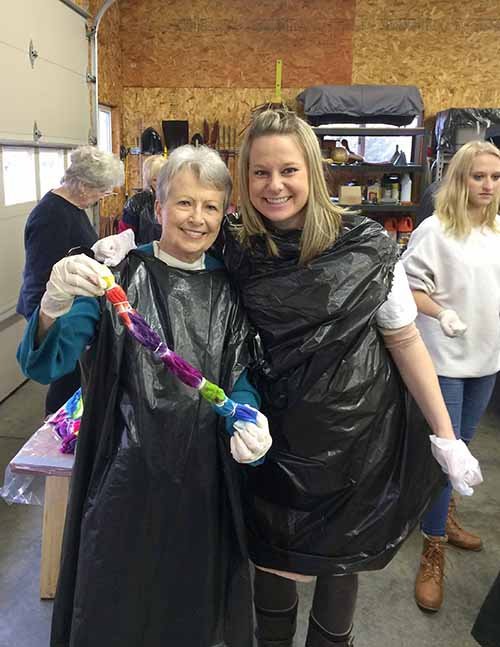 My Mom, Brianne and great grandchild #9