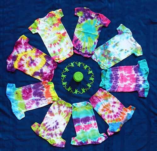 tie dye baby