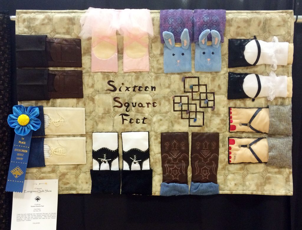 Sixteen Square Feet quilt