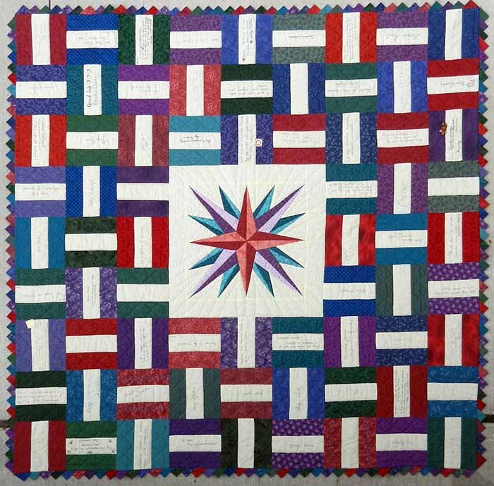 autograph quilt Common Threads